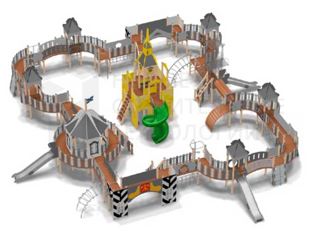 Детский игровой комплекс «Петропавловская крепость»