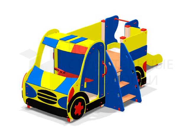 Детский игровой комплекс «Полицейская машина»